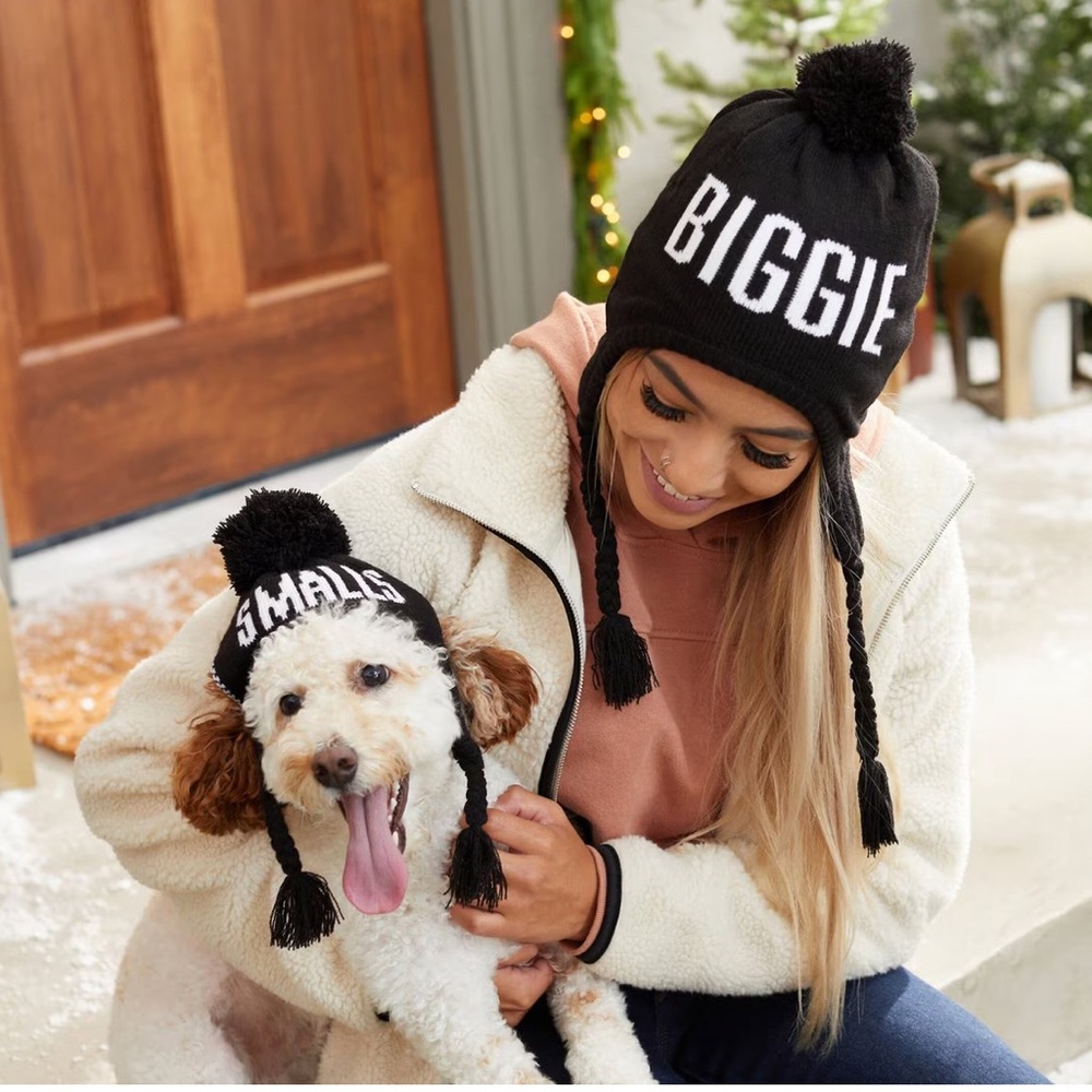 NWT Wag-a-tude Biggie Smalls hat set for dog and human parent 🐶
